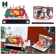 Homyl 2025 Calendar, Art Calendar, Sculpture, Desk, Paper Carving, Art Crafts, 3D Calendar 2025, for