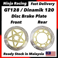 Modenas GT128 GT 128 / Dinamik 120 Disc Brake Plate ( Front Depan / Rear Belakang ) Piring Disk Dis 