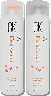 GK HAIR Global Keratin Balancing Shampoo and Conditioner Sets (33.8 Fl Oz/1000ml) For Oily & Color T