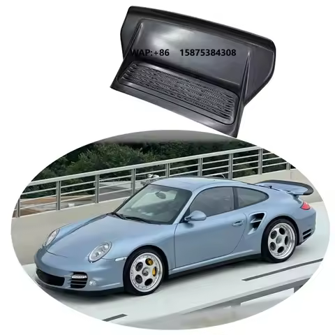 For 997 turbo wing whale tail 997 turbo s backdate dry carbon fiber spoiler ducktal GT Wing 2004-201