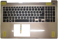 Upper Case for DELL for Inspiron 15 5570 5575 0G7KCC G7KCC 09T1KY 9T1KY with Backlit Nordic NE Keybo