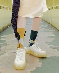 MOC021 Lush Hill 蔥鬱山丘有機棉襪