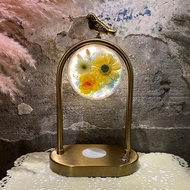 漫森態 不凋花檯燈 無線充電座 小夜燈