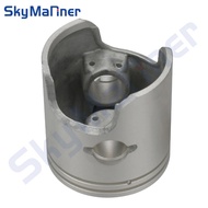 6H4-11631 Piston Kit Std With Rings Replace For Yamaha Outboard Engine 40HP 50HP 6H4-11631-01 67MM b
