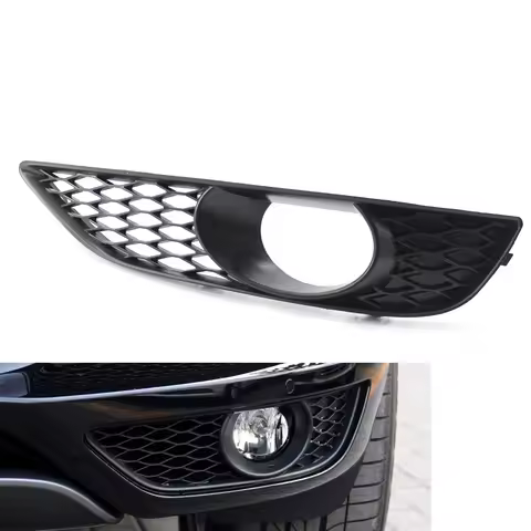 Fit For AUDI Q7 S-Line 10-15 Front Left Side Fog Light Grille Mesh Cover Hollow out