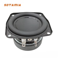 SOTAMIA 1Pcs 3 Inch Subwoofer 4 Ohm 30W Supper Bass Waterproof Speaker DIY HIFI Sound Music Audio Bl