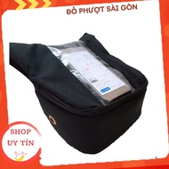 NEW - Vertical Motorcycle Handlebar Front Bag View Google Map, Storage, Running