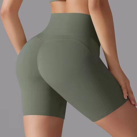 Yoga Short Tummy Control Butt Lifting Gym Shorts Workout Gym Shorts Fitness High Waist Quick Drying
