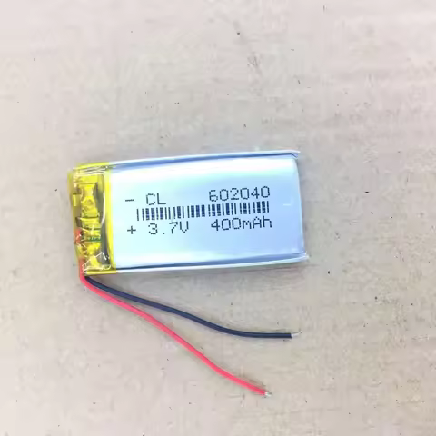 3.7V polymer lithium battery wireless Bluetooth mouse keyboard 602040 battery scanning code meter in