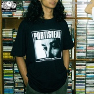PORTISHEADkaos band - Cowboy BLACK T-Shirt Band Shirt