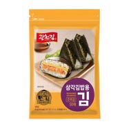 Gwangcheon Korean Triangle Gimbap Nori Seaweed Sheets - 50 Premium Sheets for Sushi, Onigiri, and He