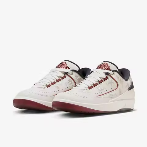 Nike genuine genuine Air Jordan 2 Men's and Women's Retro Low-Top Basketball Shoes FJ5736-100