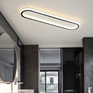 SNRIGIN LED Long Strip Ceiling Light Modern Minimalist Aisle Light