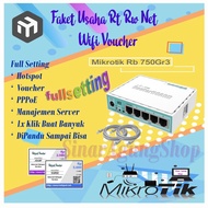 mikrotik rb951ui-2hnd rb951ui-2nd rb951g-2hnd rb450g rb450gx4 rb750gr3 - rb750gr3 bekas / seken