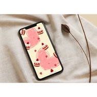 phone wallpaper l cute phone wallpaper l love wallpaper l cake wallpaper