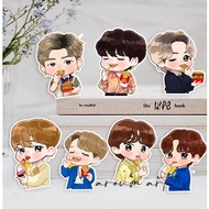 BTS X Mcd Cute Cartoon Sticker BTS x mcd meal/ Waterproof Sticker/