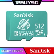 Sandisk Nintendo Switch MicroSD Card 4K V30 U3 128GB 256GB 512GB QXAO 12BUY.SG