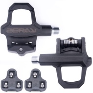 Zeray Carbon Road Bike Pedal with Cleats 3 Bearings Ultralight Clipless Cycling PedalHigh Performanc