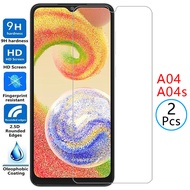 tempered glass for samsung a04 a04s protective glass screen protector on galaxy a 04 s 04s 04a film 