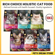 Rich Choice Holistic Cat Food 10kg Premium Cat Food Salmon Chicken British Short hair persian long h