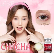 🔥 คอนแทคเลนส์ ✨ขนาดบิ๊กอาย✨Brown✨ Chacha (Lovelylens)