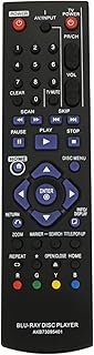 AKB73095401 Replacement Remote Control Fit for LG Blu-ray Disc DVD Player BD640 BD640C BD630 BD555 B
