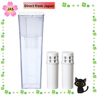 [Direct from JAPAN] [Mitsubishi Chemical Cleansui]Cleansui Water Purifier, Pot Type, Compact Model, 2 Cartridges CP012W-WT