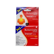 SINECOD FORTE Butamirate Citrate 50mg 7+1 Tablets