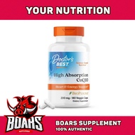 Doctors Best High Absorption CoQ10 200mg 180 Viên - Viên uống bổ tim mạch giảm căng thẳng huyết áp