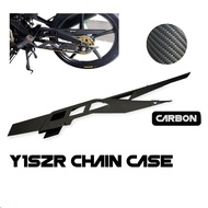 Y15 Y16 Chain Cover (Carbon) Y15ZR Peti Rantai Cover Set Chain Case Carbon Yamaha RS150 RS150R LC135