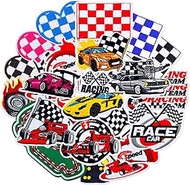 Puideon 25PCS Race Car Iron on Patches,F1 Fashion Embroidered Applique,Motorcycle Patches Race Patch