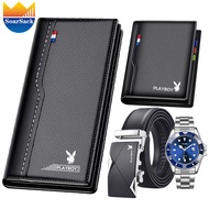 Men Wallet Bifold PU Leather Wallet Dompet Lelaki Pendek  Man Gift Wallet For Man Bifold Wallet