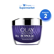 [Bundle of 2] Olay Regenerist Retinol24 Night Moisturiser (50g)
