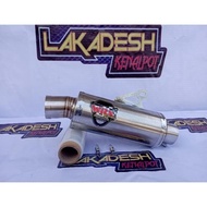 SILENCER (ONLY) KNALPOT WRX (INLET 38/50) BEAT MIO VARIO AEROX SCOOPY