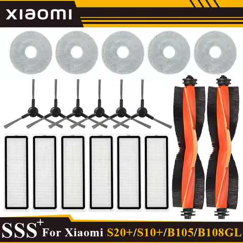 For Xiaomi Robot Vacuum S20+ / S10 Plus / B108GL / B105 / B108CN B113CN Parts Accessories Filter Mai