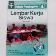 LKS Sem 2 Pendidikan Agama Kristen "Tuhan Penjagaku" Kelas 4 SD