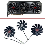 DIY Cooling Fan For POWERCOLOR Radeon RX6700XT 6750 6750XT 6800 6800XT 6900XT 6950XT Red Devil OC Gr