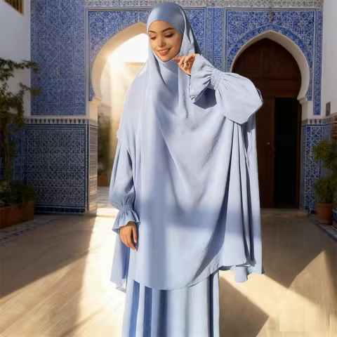 Muslim Women Hijab Dress Eid Djellaba Abaya Turkey Kaftan Black Robe Ramadan Islam Jalabiya Khimar A