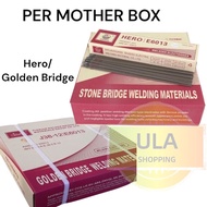 PER MOTHER BOX WELDING ROD GOLDEN BRIDGE E6013 (2.5kg) 3/32'' 2.5mm