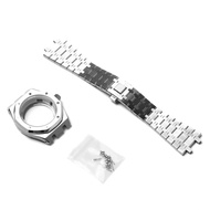 41mm Stainless Steel Watch Case Watch Strap Band for NH35/NH36/4R36 Movement