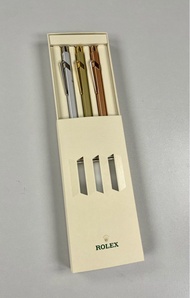 勞力士Rolex pen 一套筆3支＋ Oyster 100週年紀念袋tote