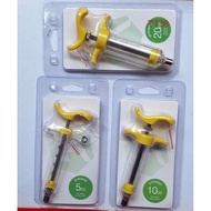 Recca plastic cylinders 5ml, 10ml, 20ml for animal injection