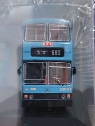 1:76 九巴平治 Mercedes Benz O305 (ME 22)「馬百良」巴士模型 DG2612@68X 元朗