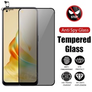 Privacy Anti-Spy Full Tempered Glass Film For OPPO Reno 11F 8T 8Z 8 7 6 5 4 Pro 7Z 6Z 3 2 2Z 2F 5F 5Z Reno8 Reno7 Reno6 Reno5 4G 5G 2023