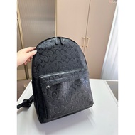 New Style C0ach Backpack Men's Leather Paper Bag Backpack