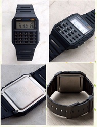 接受預訂Preorders：卡西歐手錶CASIO CA-53W-1Z（這手錶是同美國著名的電視連續劇《絕命毒師Breaking Bad》老白色和老黑色兩款手錶同款）復古計算器防水錶。九種款式選擇。非常