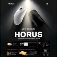 Melgeek HORUS Lightweight Esports Gaming Mouse PAW3950 / 49 ± 2 g / Pyramid Dongle / 215h / Black / 