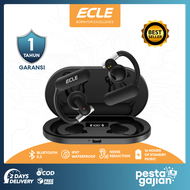 [70K VOUCHER] ECLE W01 Air Conduction Bluetooth Headset Noise Cancellation IPX7 Tahan Air