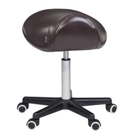 Master Massage Ergonomic Saddle Chair-Saddle Stool- Hydraulic Swivel Rolling Chair-Salon Clinical Ta