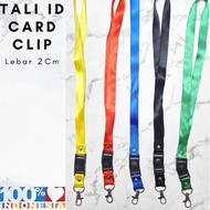 PREMIUM Lanyard Strap ID Card Strap/ Hanging Strap/ Clip Strap/ ID Card Clip Stopper 2 cm Wide